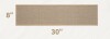 August Grove&reg; Non-Slip Linen Woven Stair Treads (Set Of 15) New In Box $299