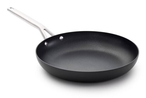 Calphalon 12" Hard Anodized Aluminum Nonstick Fry Pan: Stay-Cool Handle, Oven & Dishwasher Safe / Tramontina Professional Fusion 8 in. Aluminum Frying Pan in Satin Silver New In Box Assorted $89