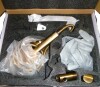 EVERSTEIN 10-Inch High-Pressure Rainfall Shower System 3-in-1 Tub Faucet Set with Pressure Balanced Valve in Brushed Gold $499 - 2