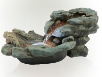 Millwood Pines Gober Floor Fountain with Lights $299