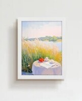 Haus and Hues Wood Picture Frame, 17" x 13" New In Box $79