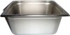 VEVOR Hotel Pan, 1/2 Size Anti-Jam Steam Pan, 0.8mm Thick Stainless Steel Restaurant Steam Table Pan, 6-Inch Deep Commercial Table Pan, Catering Storage Food Pan, for Industrial & Scientific New - 2