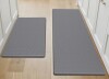 Union Rustic Anti-Fatigue Anti-Slip Waterproof Kitchen Mat (Set of 2), 17" x 47"+17" x 30" / Ebern Designs Anti Fatigue Kitchen Mats Non-Slip Waterproof Kitchen Rugs (Set of 2), 17" x 47"+17" x 30" Assorted $99 - 2