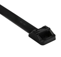 Hellermann Tyton T250R0X2 Heavy Duty Cable Tie, 20.3" Long, 250 lb Tensile Strength, PA66, Black (Pack of 25) New