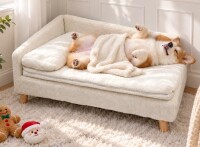 Tucker Murphy Pet&trade; Casheena Orthopedic Fleece Pet Bed, Medium (31.5" W x 20" D x 15.3" H) $199
