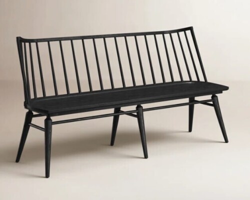 Birch Lane Foxgrove Solid Wood Bench New in Box $799