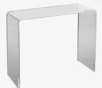 VEVOR Acrylic Console Table, Clear Acrylic End Table, Transparent Acrylic Side Table 37.95x15x29.13 inch New in Box $599