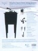 Utility-Sink 17.75 In. X 23.25 In. Freestanding Space Saver Utility Sink Pull-Out Faucet, Soap Dispenser 040 US8000BLKBK New in Box $499 - 2