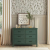 DaVinci Charlie 6-Drawer Double Dresser, Green, New in Box $499