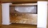 Kate and Laurel Kato Transitional Wood Floating Side Table with Drawer, 18 x 10 x 9, Natural Brown, Modern Wooden Floating Nightstand for Bedroom Bedside Table New In Box $499 - 2