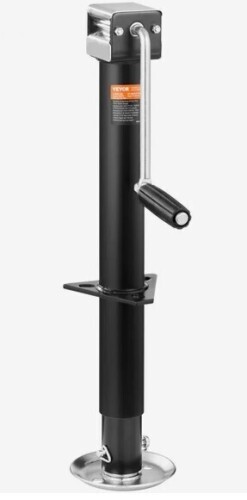 VEVOR Trailer Jack, Trailer Tongue Jack A-frame Bolt on Weight Capacity 5000 lb, Trailer Jack Stand with Handle for Lifting RV Trailer, Horse Trailer, Utility Trailer, Yacht Trailer New In Box $89