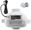 VEVOR 4 to 4.5 inch Radon Mitigation Fan System, Quiet 190 CFM Radon Mitigation Kit with 2 Couplers, Waterproof Radon Fan Electric Inline Duct Fan Exhaust Fan for Indoor Outdoor Ventilation New In Box $199