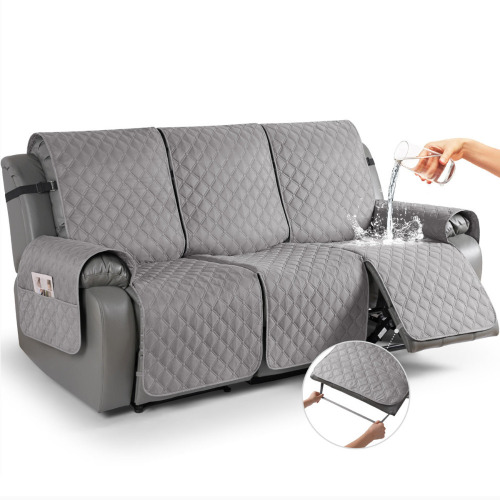 Ebern Designs Wildee 2/3 Seat Waterproof Recliner Chair Cover Sofa Covers With Pocket New In Box $199
