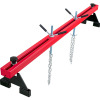 VEVOR Engine Support Bar 1100 Lbs Capacity Engine Transverse Bar Engine Hoist 2 Point Lift Holder Hoist Dual Hooks, Engine Hoist Keeps Engine Stable for Home Garages & Auto Repair Shop New Open Box $199