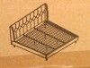 Novogratz Her Majesty Tufted Upholstered Bed Frame, King, Ivory Velvet (2 Boxes) New in Box $599 - 2