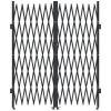 VEVOR Double Folding Security Gate Lockable Scissor Gate, 7 ft. H x 11 ft. W, New In Box $399