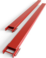 Vevor Forklift Pallet Extensions, 72 Inch Fork Extensions 4.5 Inch Width, 5500 LBS Capacity Heavy Duty Fork Extensions for Forklifts, 1 Pair Forklift Extensions for Forklift Truck (72 Lx4.5 W Inch) New In Box $399