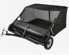 VEVOR Tow Behind Lawn Sweeper 50", Pull Behind Lawn Sweeper, 26 cu. ft Large Capacity Leaf & Grass Collector, with Adjustable Sweeping Height and Dumping Rope Design for Picking Up Debris and Grass New In Box $399