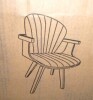 George Oliver Karez 21.2" W Faux Leather Swivel Modern Dining Chair New In Box $399 - 2