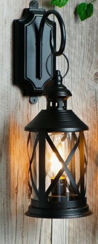 JHY DESIGN Battery Powered Metal Lamp 10'' Tall Decorative Cordless Table Lamp New In Box $89