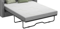 Ebern Designs 58" x 72" x 4" Queen Size Medium Memory Foam Mattress for Sofa Beds, Sleeper Sofa Bed Mattress Replacement New $399