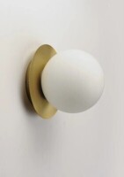 Maxim Lighting Vesper 1 Light 7 inch Satin Brass and Black Wall Sconce Wall Light New In Box $199