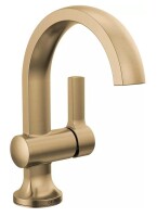 Delta Faucet Albion Single Handle Monoblock Bathroom Sink Faucet in Champagne Bronze New In Box $399