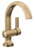 Delta Faucet Albion Single Handle Monoblock Bathroom Sink Faucet in Champagne Bronze New In Box $399