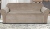 Red Barrel Studio&reg; Luxurious Soft Velvet High Stretch Fitted Furniture Protector Box Cushion Non Slip for Large Sofa Slipcover Machine Washable $89