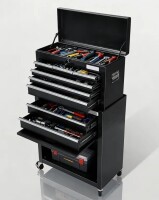 Go Home 10-drawers rolling tool chest, 2 in 1 lockable tool box with drawer New in Box $499