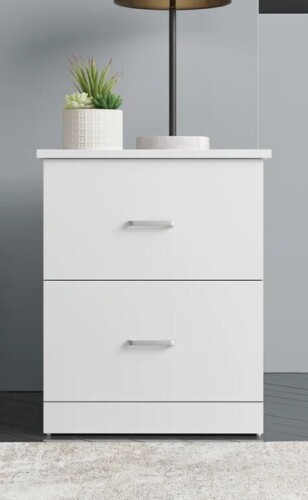 Wade Logan&reg; Allyannah 23.6" 2-Drawer Nightstand New In Box $299