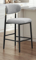 Latitude Run&reg; Upholstered Counter Height Bar Stool with Metal Frame $399