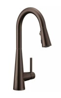 Moen Sleek&trade; Single Handle Pull Down Kitchen Faucet in Oil Rubbed Bronze New In Box $499