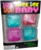Needoh Nice Ice Baby Fidget Cube Set, 4 Pack Super Solid Squish Sensory Toys New In Box - 2