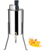 VEVOR Electric Honey Extractor, 2/4 Frames Honey Spinner Extractor, Stainless Steel Beekeeping Extraction, Apiary Centrifuge Equipment with Height Adjustable Stand, Honeycomb Drum Spinner with Lid New in Box Factory Sealed $499