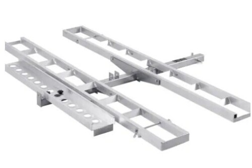 VEVOR Motorcycle Carrier, 2-Bike 600 LBS Aluminum Motorcycle Carrier Hitch Mount, Loading Ramp, Scooter Dirt Bike Trailer Hauler, Ratchet Straps and Stabilizer, for Car, Truck with 2" Hitch Receiver New in Box $499
