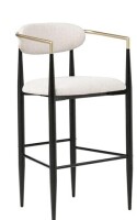 Coaster Furniture Tina 121187 Fabric Upholstered Bar Chair - Beige New in Box $399