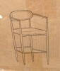 Coaster Furniture Tina 121187 Fabric Upholstered Bar Chair - Beige New in Box $399 - 2