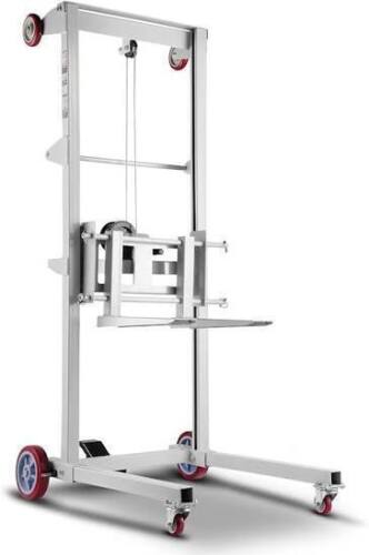 VEVOR Manual Winch Stacker Material Lift 63" Max Height 551 lbs Capacity Lift New Floor Model $1099