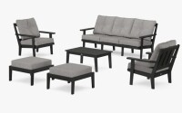 Polywood Oxford 6-Piece Lounge Sofa Set (13 Boxes) New in Box $4299
