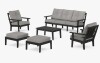 Polywood Oxford 6-Piece Lounge Sofa Set (13 Boxes) New in Box $4299