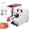 VEVOR Meat Grinder, 7 Lbs/Min Capacity Electric Meat Grinders with Blade, Grinding Plate, Sausage Maker, Stainless Steel Commercial Meat Mincer New in Box Factory Sealed $499