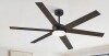 Ebern Designs Cissline 60" Modern Black Ceiling Fan With Light, Remote & App Control New in Box $399