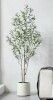 Primrue Altman Faux Olive Tree with White Planter New in Box $219