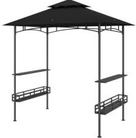 Outsunny 8 x 5 Foot Outdoor Grill Gazebo with Storage Baskets new in box $599