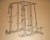 Major Fitness Lutie PLM03 Power Rack Cage (3 Boxes) New in Box Factory Sealed $2499 - 2