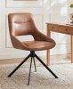 George Oliver Jakavian Office Chair with Lumbar Support in Brown new in Box $399