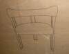 Ophelia & Co 18" Seat Height Upholstered Velvet Kitchen Dining Armchair in Khaki $399 - 2