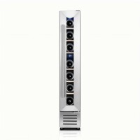 Yeego Wine Cooler Refrigerator - 7 Bottle Wine Fridge with Glass Door Wine Cellar, Adjustable Shelves, 40-65&deg;F Temperature Control, Built-In/Freestanding/Under Counter Compressor for Home Bar Kitchen, New in Box $999