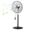 VEVOR Industrial Pedestal Fan, 24 Inch 85-Degree Oscillating Fan, Height Adjustable Standing Fans with 3 Adjustable Speeds, High Power Fans for Warehouse, Garage, Commercial, Black, New in Box $299